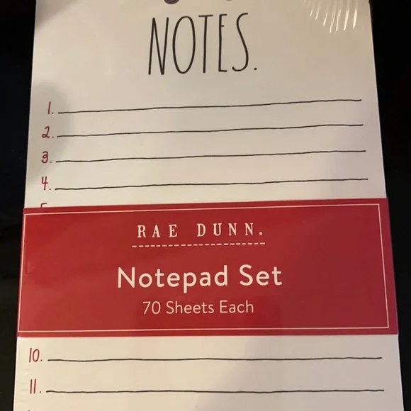 Rae Dunn Notes/ TO DO Truck note pad- NWT - Picture 5 of 5
